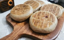 免烤免揉全麦奶酪鸡肉煎饼