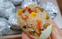 糯米咸鸭蛋烧卖