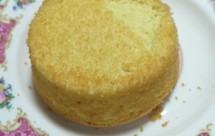 不加面粉和白糖的杏仁粉4寸蛋糕