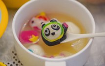 一次集齐冰墩墩雪容融汤圆