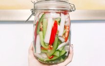 自制泡菜，爽脆酸甜（菜谱超简单）