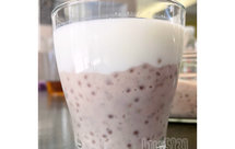 芋泥牛奶西米露（不加一滴水）