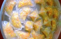 晶莹剔透的西米饺子