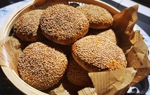 海底捞同款麻酱烧饼(火锅标配)