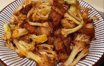 香气四溢的快手菜-干煸菜花干锅花菜