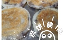 消灭库存糯米粉！糯米红豆煎饼外脆内软