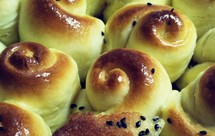 蜂蜜脆底小面包（无黄油 无高筋面粉版）