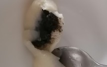 消耗糯米粉：黑芝麻糊馅汤圆