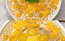 QQ弹弹的夏日小甜品·芒果啵啵西米露