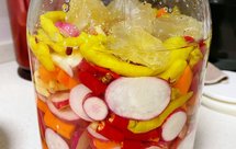 零失败酸甜开胃泡菜泡萝卜