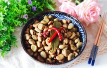 可以当零嘴吃的五香蚕豆