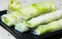 烤生菜包蛋（清淡0脂肪营养早餐）