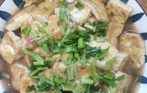 清淡铁板豆腐