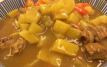 不用高压锅的咖喱牛腩哟