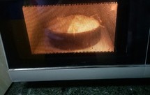 为什么最后扁了！微波炉蛋糕