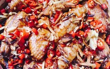 简单快捷超辣的微波炉鸡翅