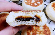 松软香甜の酒酿红糖烙饼·平底锅版