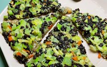 黑米杂蔬虾仁鸡蛋饼·快手健康餐·电饼档｜平底锅