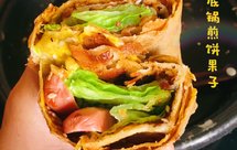 平底锅煎饼果子