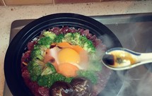 煲仔饭,塔吉锅版