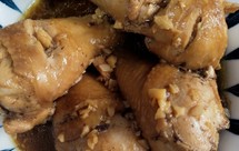 懒人版微波炉蒜香鸡腿