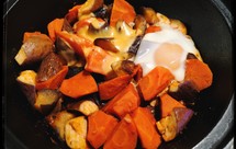 低脂高纤一锅出：北非蛋口味的茄汁焖菜