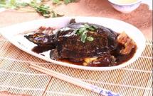 林志鹏自动烹饪锅烹制红焖甲鱼-捷赛私房菜