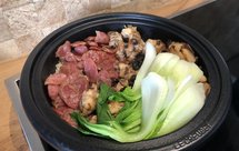 用lc铸铁塔吉锅做煲仔饭