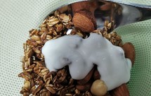 自制黑咖烘培燕麦片