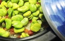 火腿蚕豆饭（塔吉锅版）