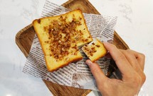 蜂蜜麦片吐司片