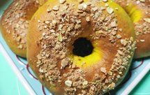 南瓜燕麦片贝果