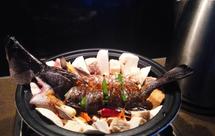 【乐氏私房】塔吉锅鸡腿菇芋头焖鱼