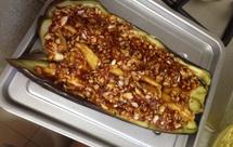 微波炉做出街头烧烤风的茄子