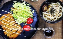 日式炸猪排+乌冬面