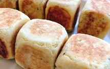 一次成功❣️平底锅❣️仙豆糕❣️无黄油