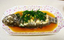 清蒸淡水石斑鱼