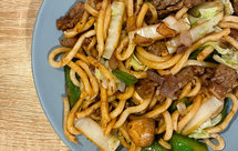 黑椒牛肉乌冬面