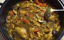 咖喱焖锅 塔吉锅版 香香哒