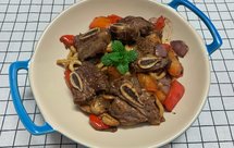 黑胡椒牛仔骨乌冬