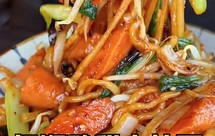 抚顺酸甜大炒面（深夜小鱼干版）