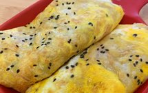 平底锅煎饼果子（自制薄脆）