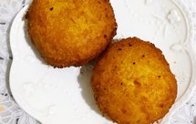 糯米粉版油炸南瓜饼