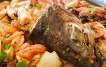 熊熊白白-韩辣泡菜鲑鱼头