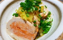 日式柚子醋渍安康鱼肝 瞬间置身日料店