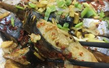 怀旧菜---咸鲅鱼干蒸萝卜