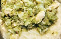 娃娃菜佛手瓜口蘑鱼肉乌冬面（三阶段辅食面）