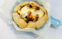 面包机版 全麦披萨皮pizza