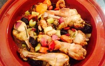 摩洛哥式塔吉锅香辣鸡腿