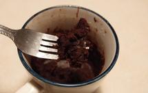 1分钟微波炉布朗尼brownie